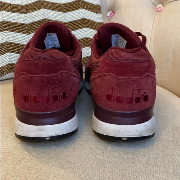 Diadora N. 9000 suede Tennis Shoes - Picture 3 of 6